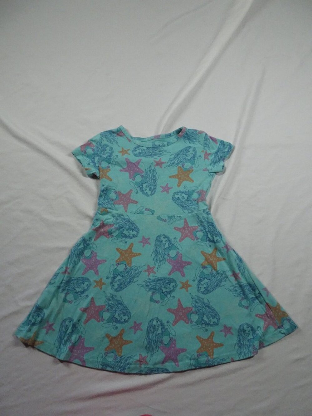 Disney The Little Mermaid Girls Youth Dress Size 5T